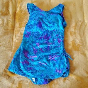 Vintage Seascamp 1980's Retro one piece swimsuit size 38/B
